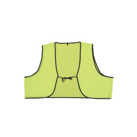 2W INTERNATIONAL Blaze Plastic Safety Vest 12 Pack, Lime, 12PK 7528